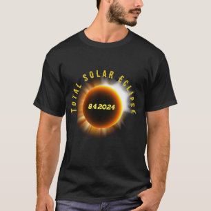 totale Sonnenfinsternis 8/4/2024 USA T-Shirt