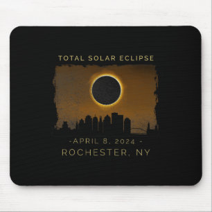Totale Sonnenfinsternis in Rochester New York Vint Mousepad