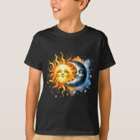 Totale Sonnenfinsternis Mond Sonne Kunstwerk
