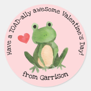 Totaler Phantastischer Valentinaufkleber Runder Aufkleber