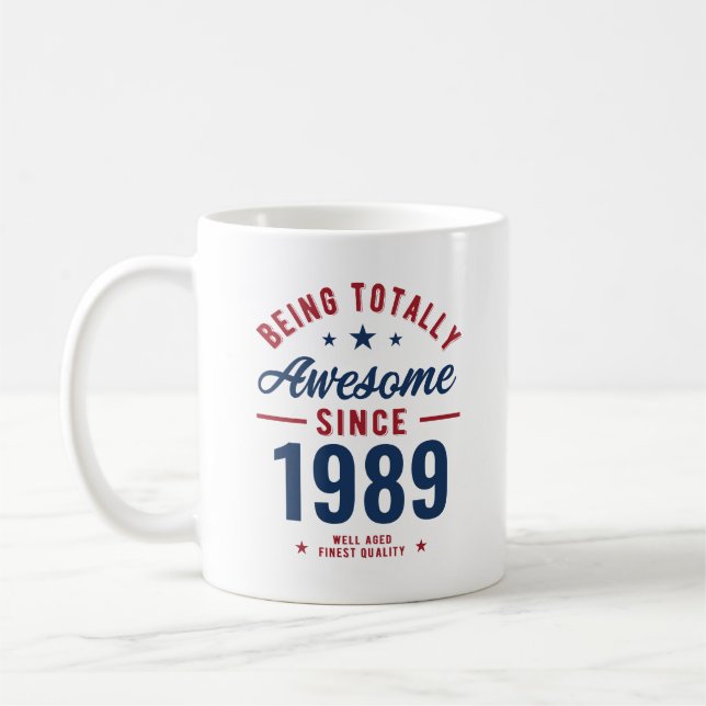 Totales Phantastisches Geburtstagsgeschenk | PERSO Kaffeetasse (Links)