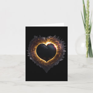 Totality Girls Herz Form Total Solar Eclipse 202 Karte