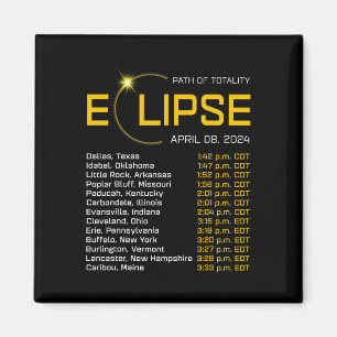 Totality Path 2024 Eclipse Karte Gesamt Eclipse As Magnet