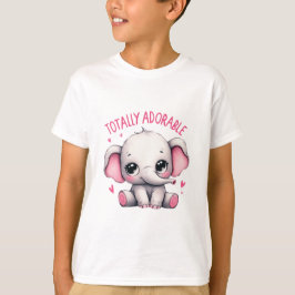 Totally Adorable Elephant Cute Art T-Shirt