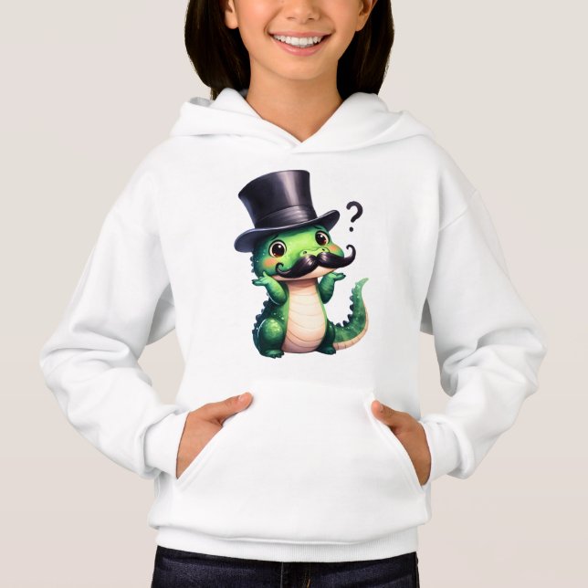 Totally Adorable Turtle Cute Art Hoodie (Vorderseite)