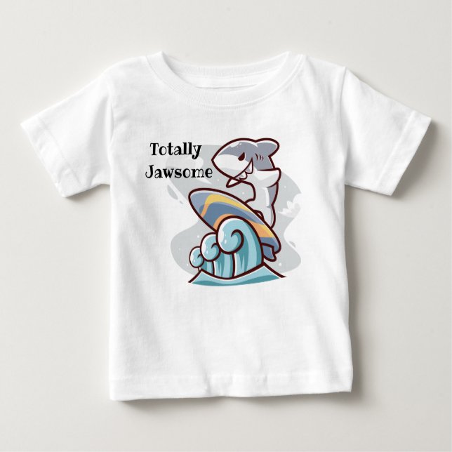 Totally Jawsome Baby T-shirt (Vorderseite)