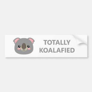 Totally Koalafied Autoaufkleber