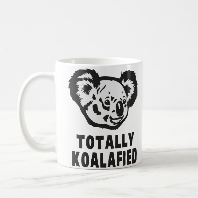 Totally Koalafied Koala Kaffeetasse (Links)