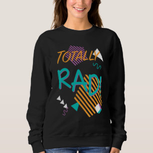 Totally Krass Costume Party Idea 80er 90s Trend Gr Sweatshirt