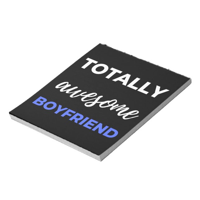 Totally Phantastisch Boyfriend Notizblock (Rotiert)
