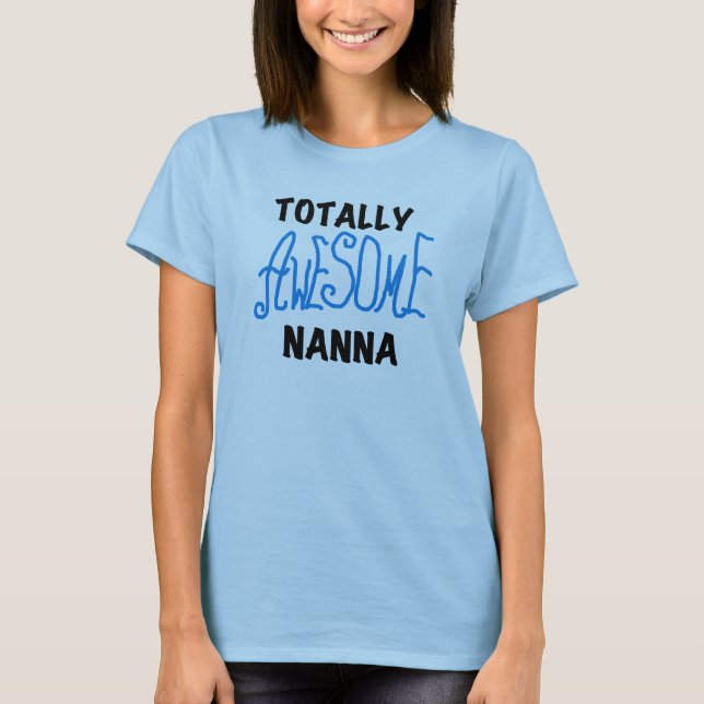 Totally Phantastisch Nanna Blue T - Shirt and GIft (Vorderseite)