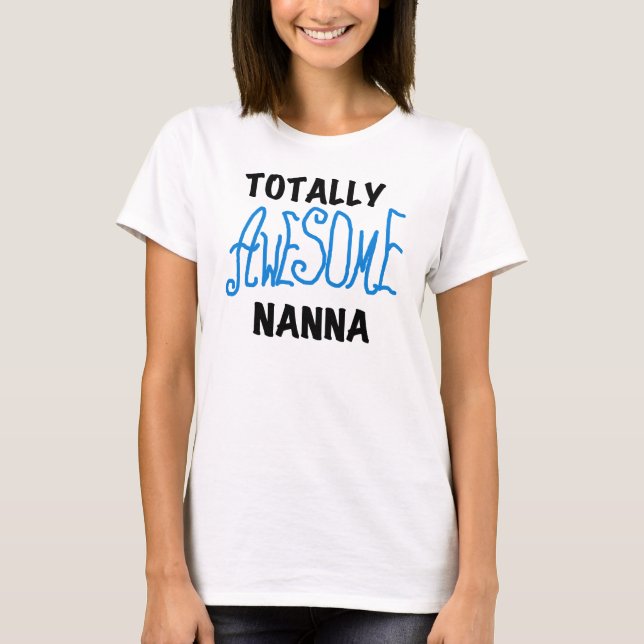 Totally Phantastisch Nanna Blue T - Shirt and GIft (Vorderseite)