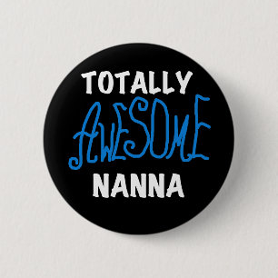 Totally Phantastisch Nanna Blue T - Shirt and GIft Button