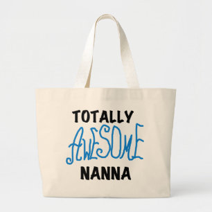 Totally Phantastisch Nanna Blue T - Shirt and GIft Jumbo Stoffbeutel