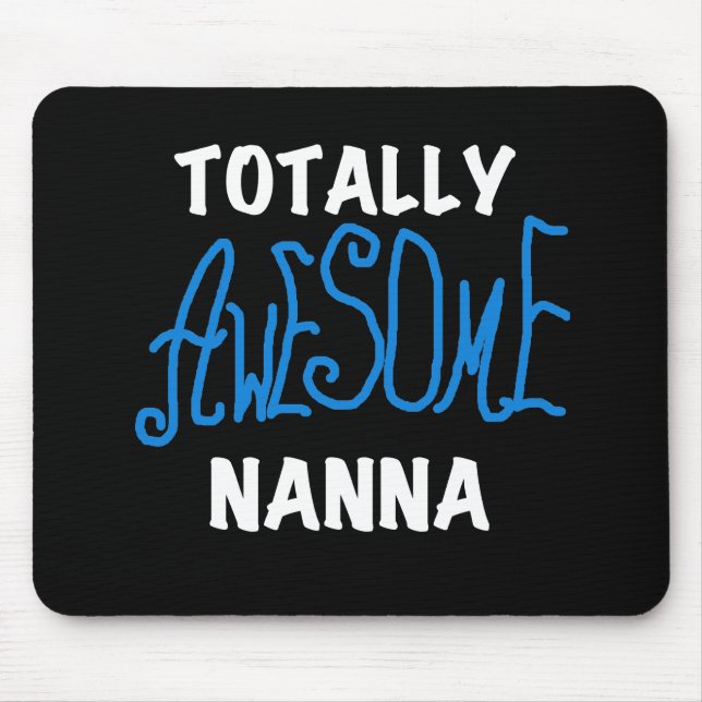 Totally Phantastisch Nanna Blue T - Shirt and GIft Mousepad (Vorne)