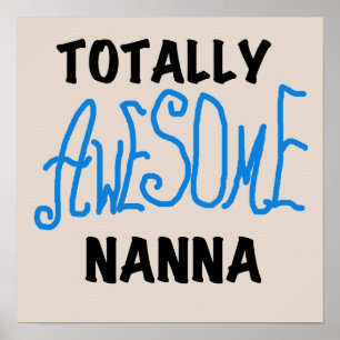 Totally Phantastisch Nanna Blue T - Shirt and GIft Poster
