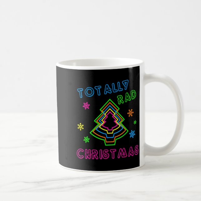Totally Rad Christmas - 80s Retro Christmas  Kaffeetasse (Rechts)