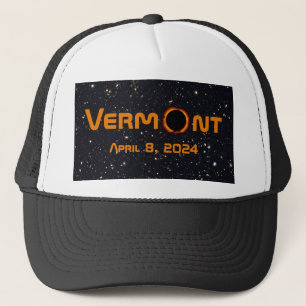 Totally Vermont 2024 Solar Eclipse Truckerkappe