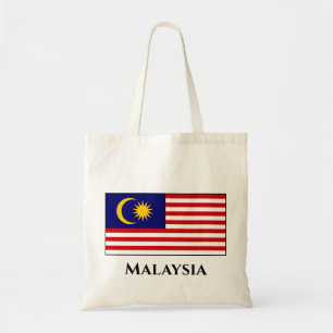 Totbeutel für die malaysische Flagge Tragetasche