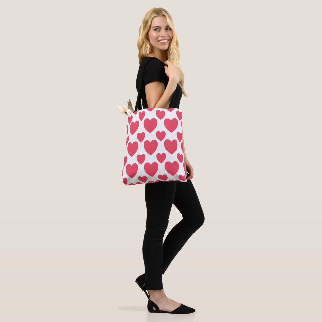 Totbeutel, Herz-Tote-Tasche (Am Model)