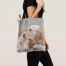 Totbeutel mit Golden Retriever