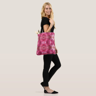 Totbeutel Pink Lotus Abstrakt