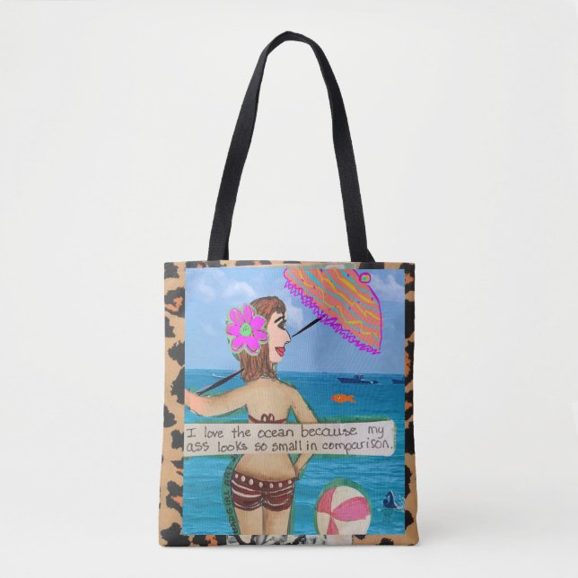 Totbeutel - schwarzer Hund  (Vorderseite)