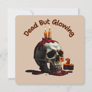 Tote, aber leuchtend – Día de los Muertos-Einladun Einladung