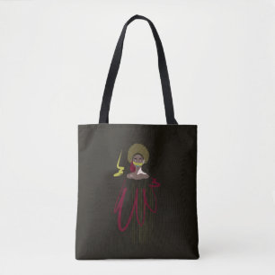 Tote abstrakte "Black Magic Girl"
