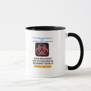 TOTE ALIEN-ERHOLUNGS-TEAM-TASSE TASSE