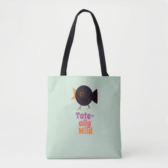 Tote-ally Wilde Vogeltasche (Vorderseite)