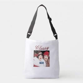 Tote Bag 2 Burg (Winter Red 3) RFPMDesign ©️ 2024 Tragetaschen Mit Langen Trägern