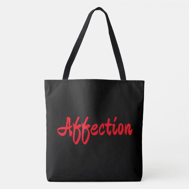 Tote Bag Affektion (Vorderseite)