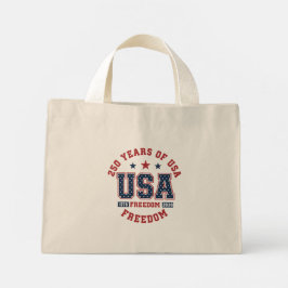 Tote Bag-American Independence Tote Bag Mini Stoffbeutel