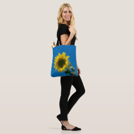 Tote Bag (ao) - Große Sonnenblume