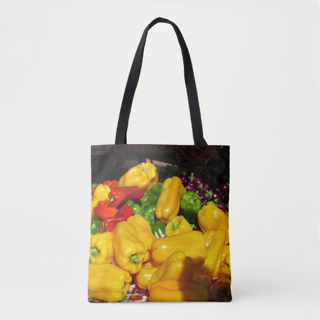 Tote Bag (ao) - Paprikaschoten (Vorderseite)