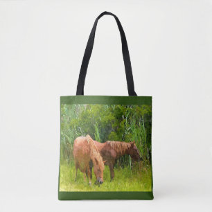 Tote Bag Assateague Ponys