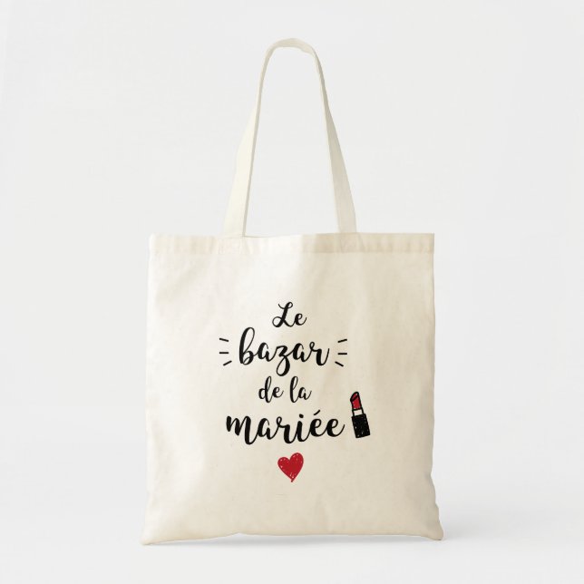 Tote Bag - Bazar der Braut Tragetasche (Vorne)