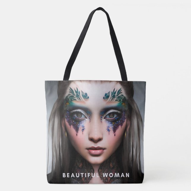 Tote Bag Beautiful woman (Vorderseite)