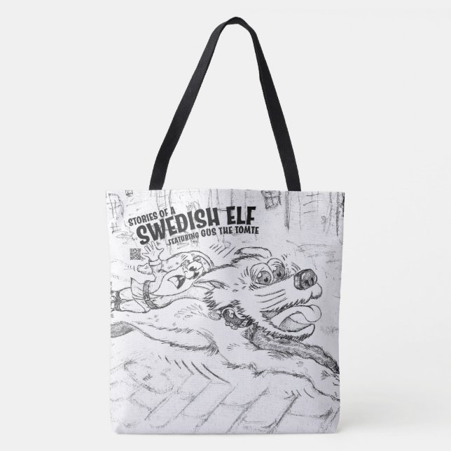Tote Bag/ Buch Tasche  GESCHICHTEN EINES SCHWEDISC (Vorderseite)