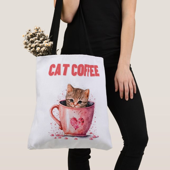 Tote Bag Cat Caffee (Von Nahem)