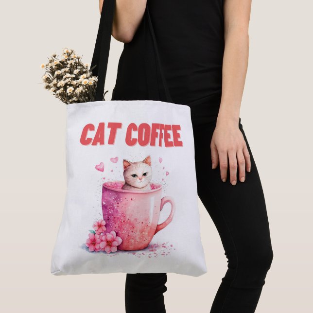 Tote Bag Cat Caffee (Von Nahem)