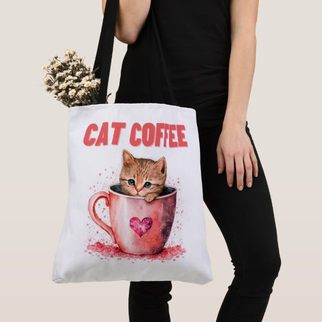 Tote Bag Cat Caffee (Von Nahem)