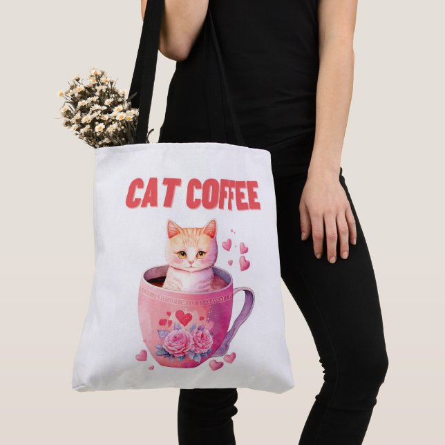 Tote Bag Cat Caffee (Von Nahem)