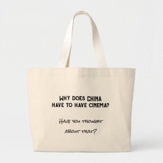 Tote Bag China Shitnema (englische Fassung) Jumbo Stoffbeutel