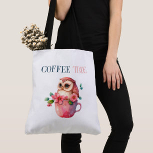 Tote Bag Coffee Time