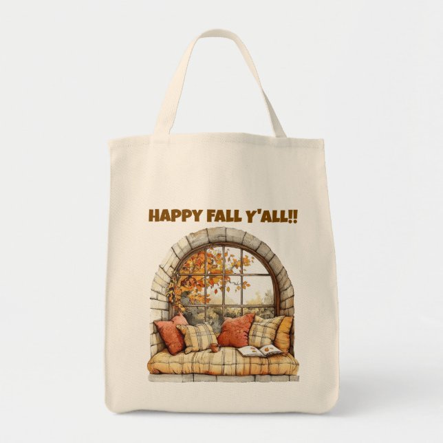 Tote Bag-Cosy Fall Tote Bag Tragetasche (Vorne)