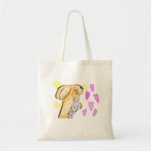 Tote Bag Der Hase liebt Sie! Tragetasche