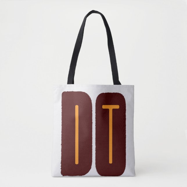 Tote Bag Do it Typografie (Vorderseite)