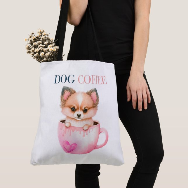Tote Bag Dog Coffee (Von Nahem)